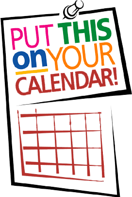 Mark Your Calendar Clip Art - Save The Date Notice (385x404)