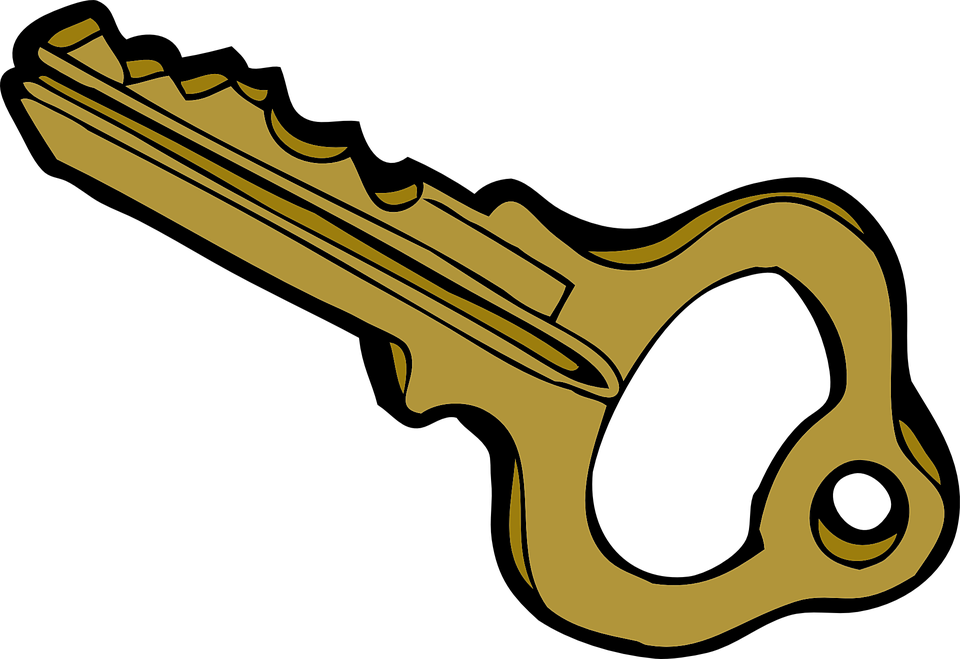 Key Clip Art - Key Clipart (960x659)