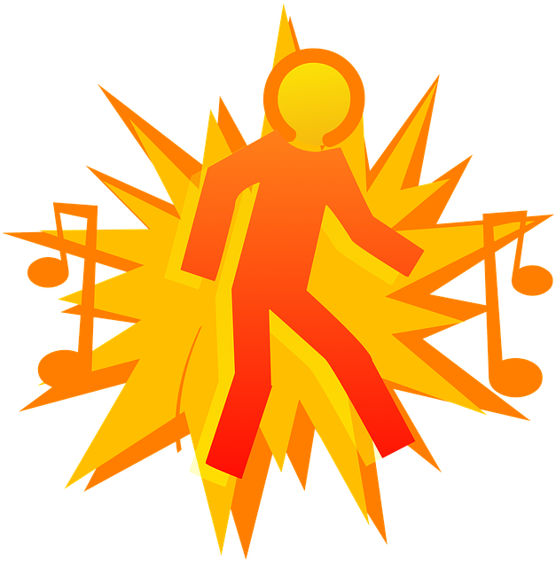 Music, Dance, Abstract, Clip, Art - Sun Animated (715x720)