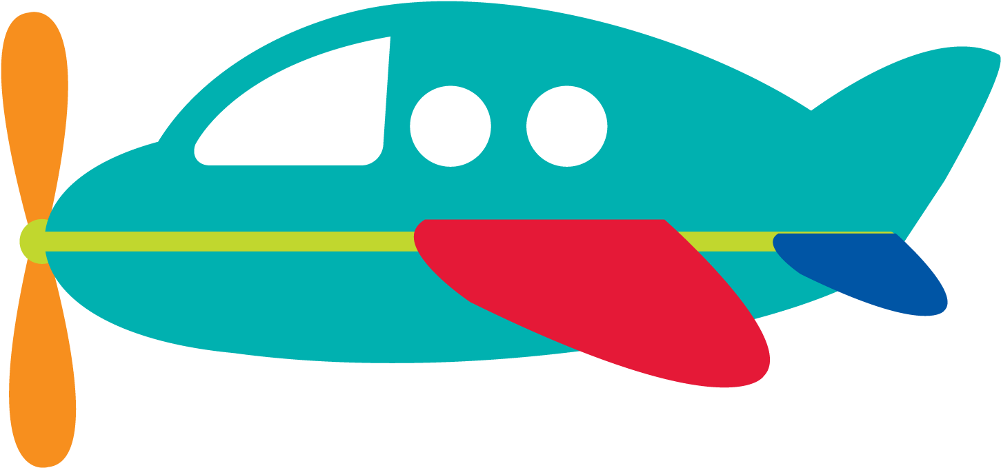 Meios De Transporte - Airplane Clipart Png (1500x1500)