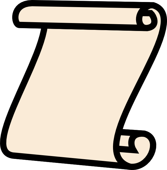 Scroll Tiny Antique White Clip Art At Clker Com Vector - Scroll Clipart (588x598)