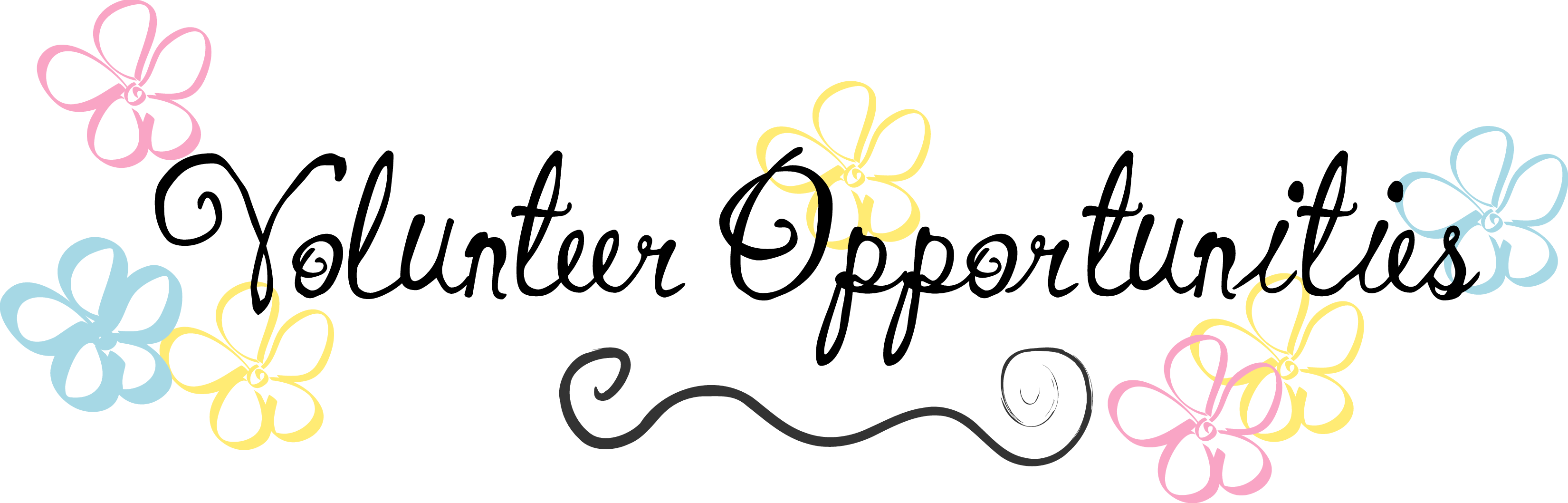 Volunteer Opportunities St Patrick Clip Art - Volunteer (3300x1058)