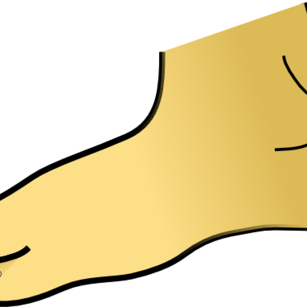 Foot Clipart Foot Clip Art At Clker Vector Clip Art - Pata (1024x1024)