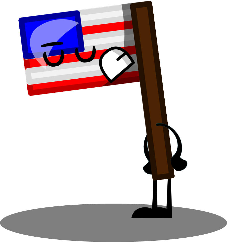 American Flag Clip Art Free Download - Object Villagers Deviantart (888x945)
