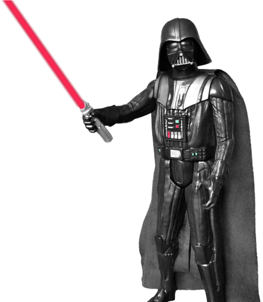 Darth Vader Clip Art Darth Vader Figure Transparent - Darth Vader Fighting Png (1024x1024)