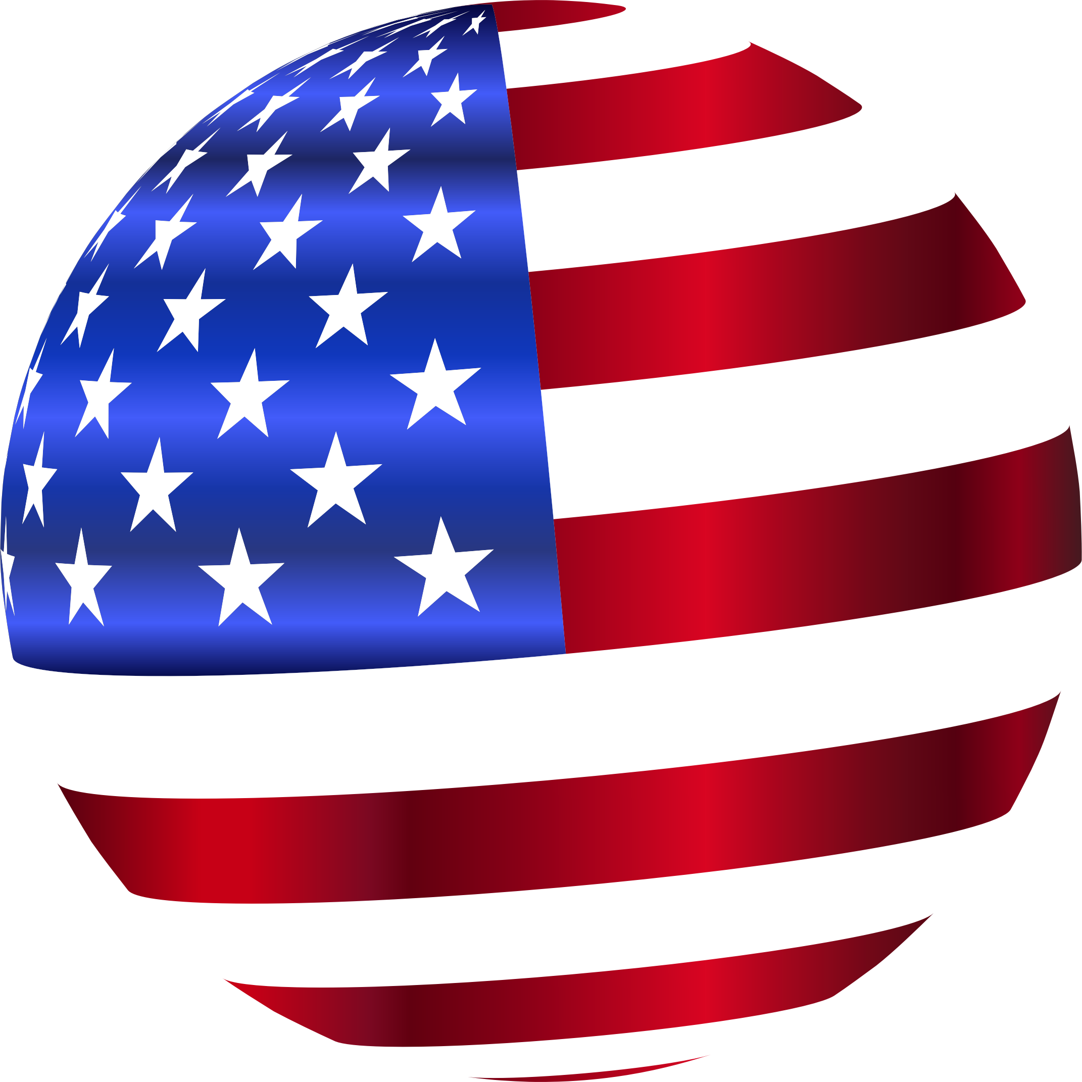American Flag Worn Clip Art - Usa Flag Clip Art (2142x2142)