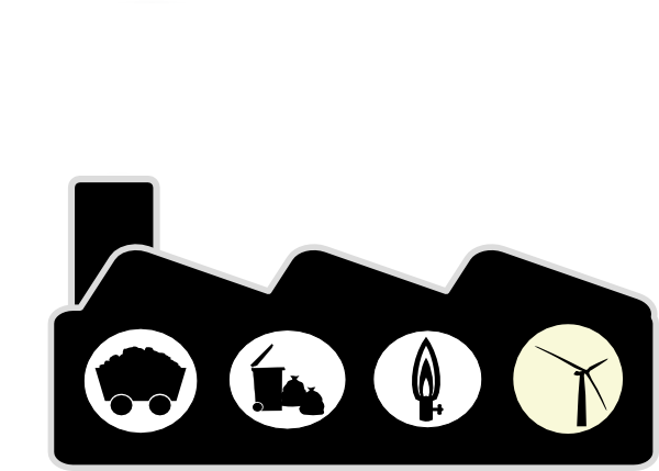 Power Plant Clip Art - Clip Art (600x429)