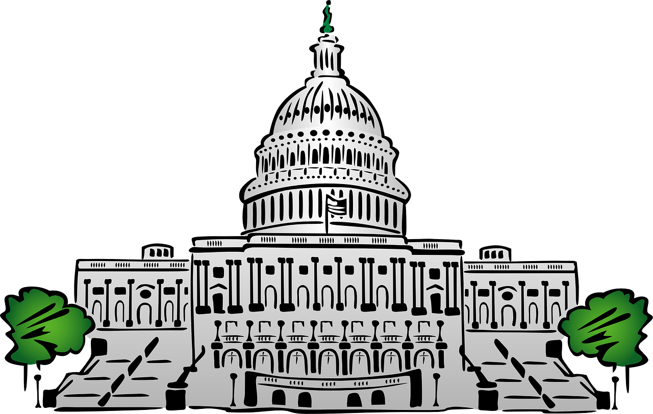 Sec & Cftc Chiefs To Talk Cryptocurrency With Congress - Capitol Building Clipart Png (1280x812)