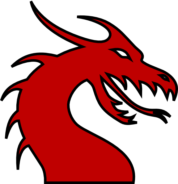 Dragon Head Clipart (576x596)