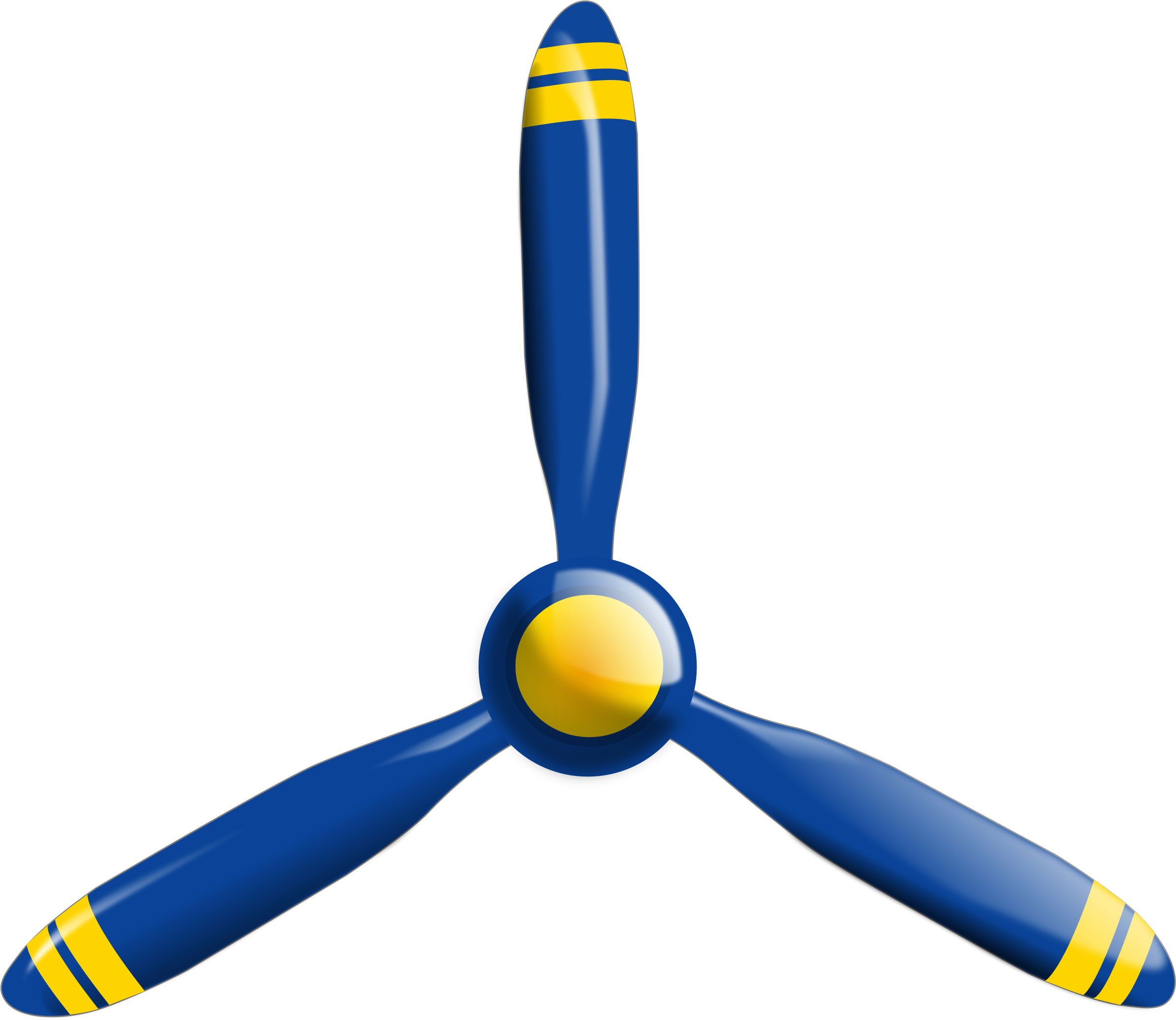 Aircraft Clipart Propeller Plane Propeller Clipart (2400x2076) Png