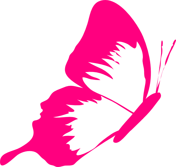 Clip Art - Butterfly Border - Clip Art - Butterfly Border (600x568)