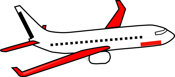 Airplane Cliparts Clipart Image - Airplane Clipart No Background (600x264)