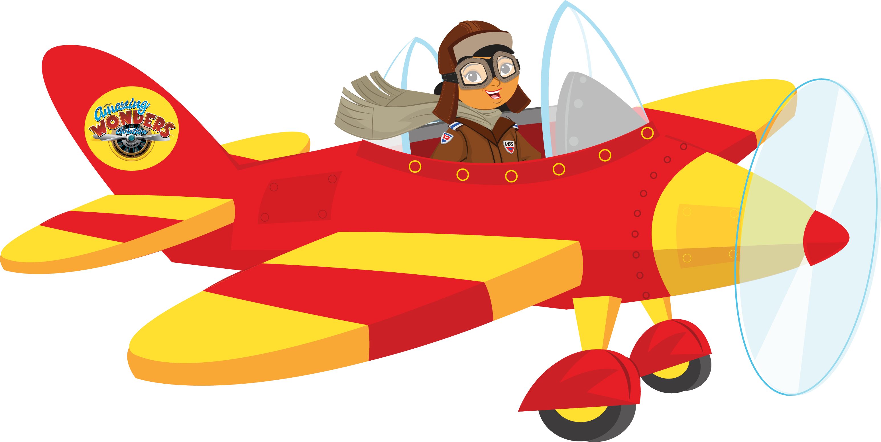 Image Of Vintage Airplane Clipart Airplane Clip Art - Rat A Tat Don Cartoon (3091x1553)