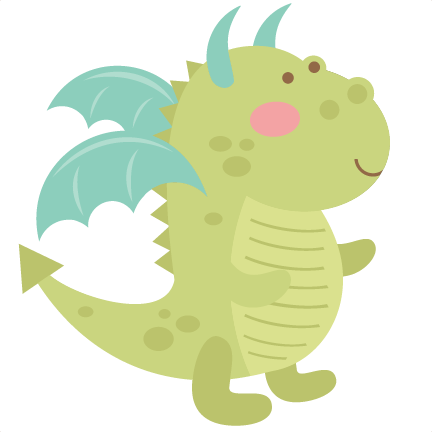 Dragon Svg Cutting File Cute Dragon Clipart Svg Cut - Cute Dragon Clipart (1024x1024)
