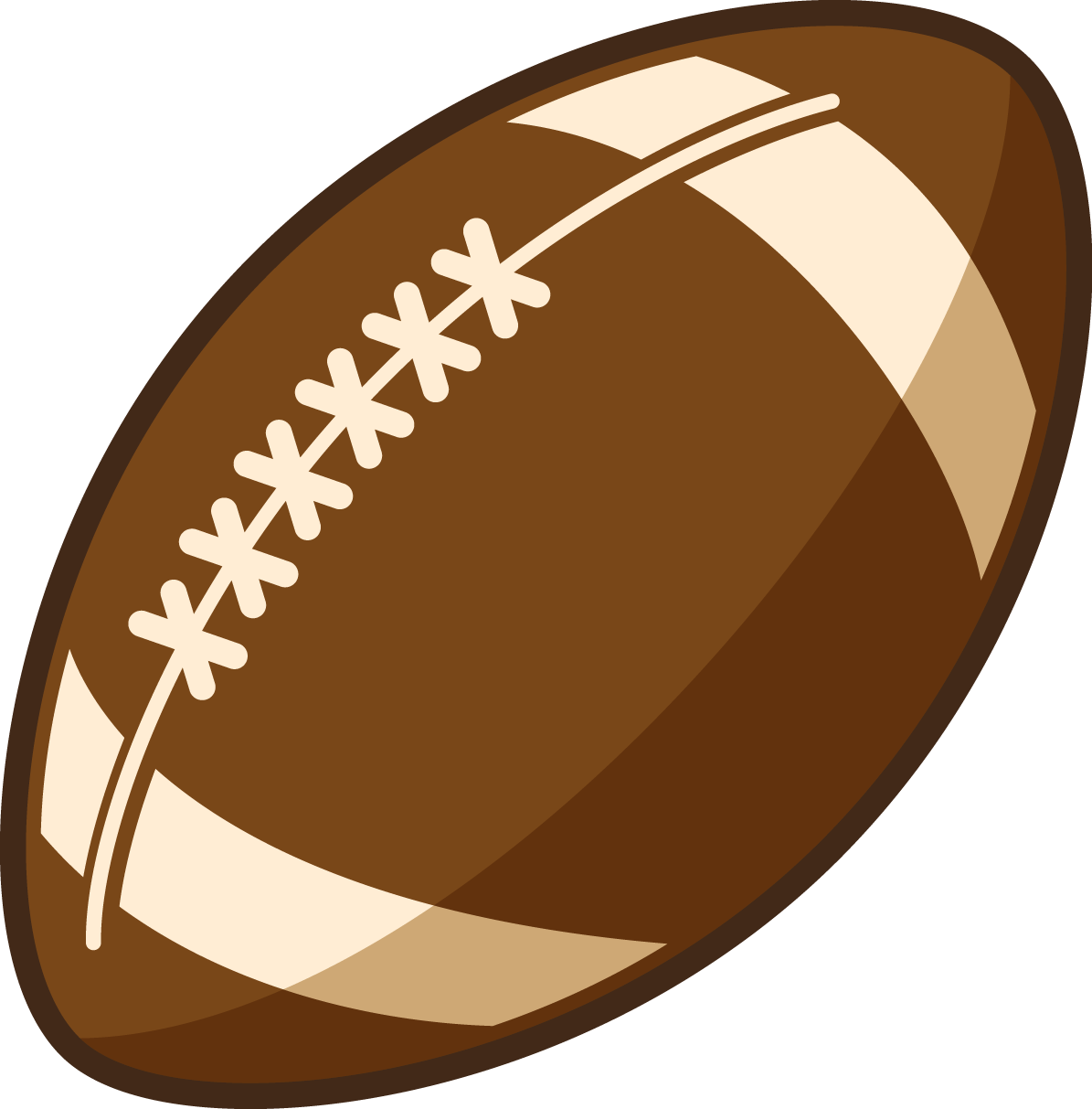 Clipart Football - Football Clipart (1195x1213)