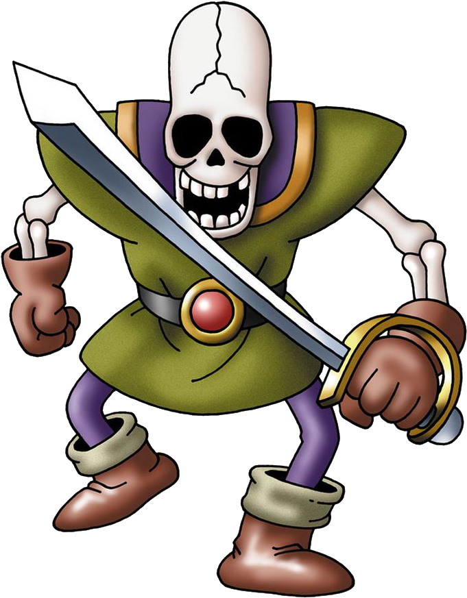 Skeleton Clipart Dungeons And Dragon - Skeleton Soldier (736x902)