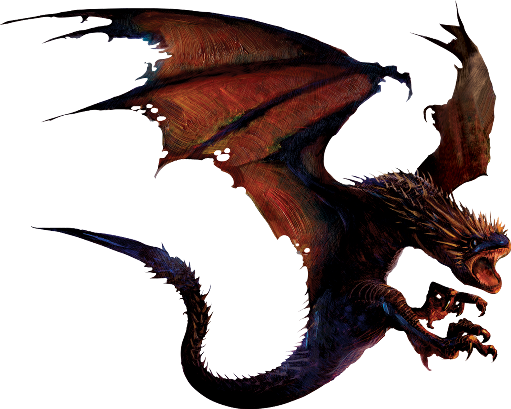 Dragon Png Image - Harry Potter Hungarian Horntail (1024x821)