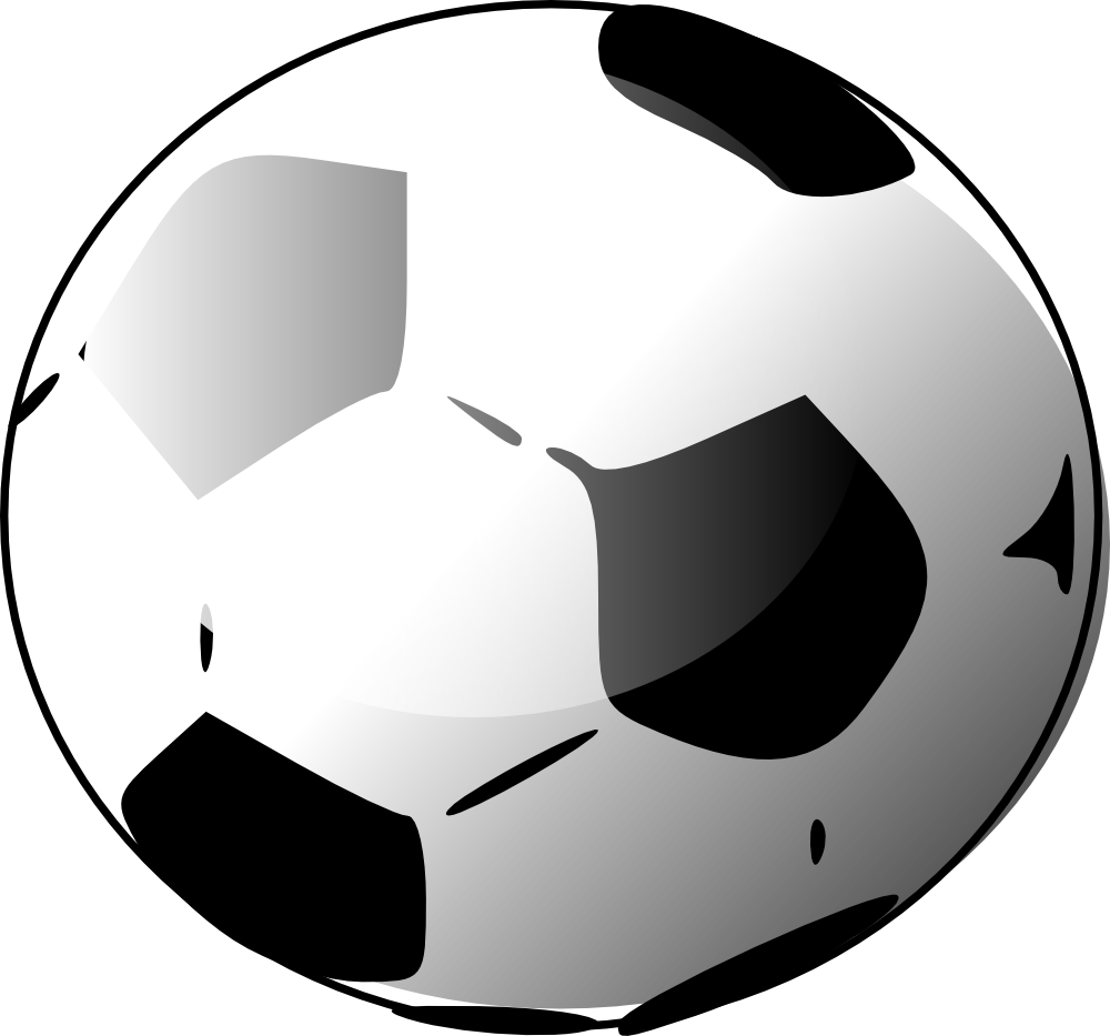 Pink - Soccer - Ball - Clipart - Ballon Clipart (1000x933)