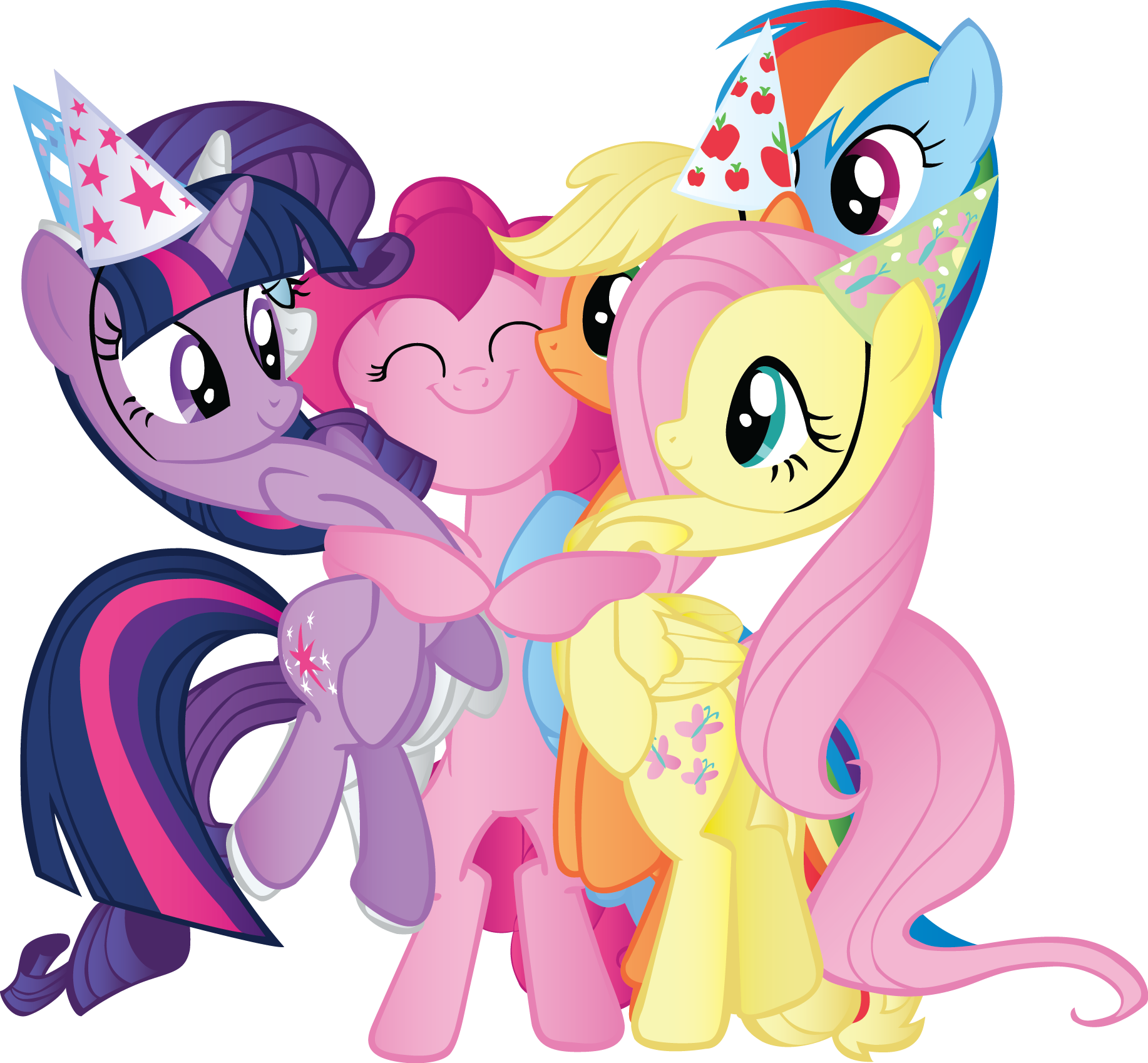 My Little Pony Png File Png Image - Cake Toppers Little Pony Printable (1834x1698)