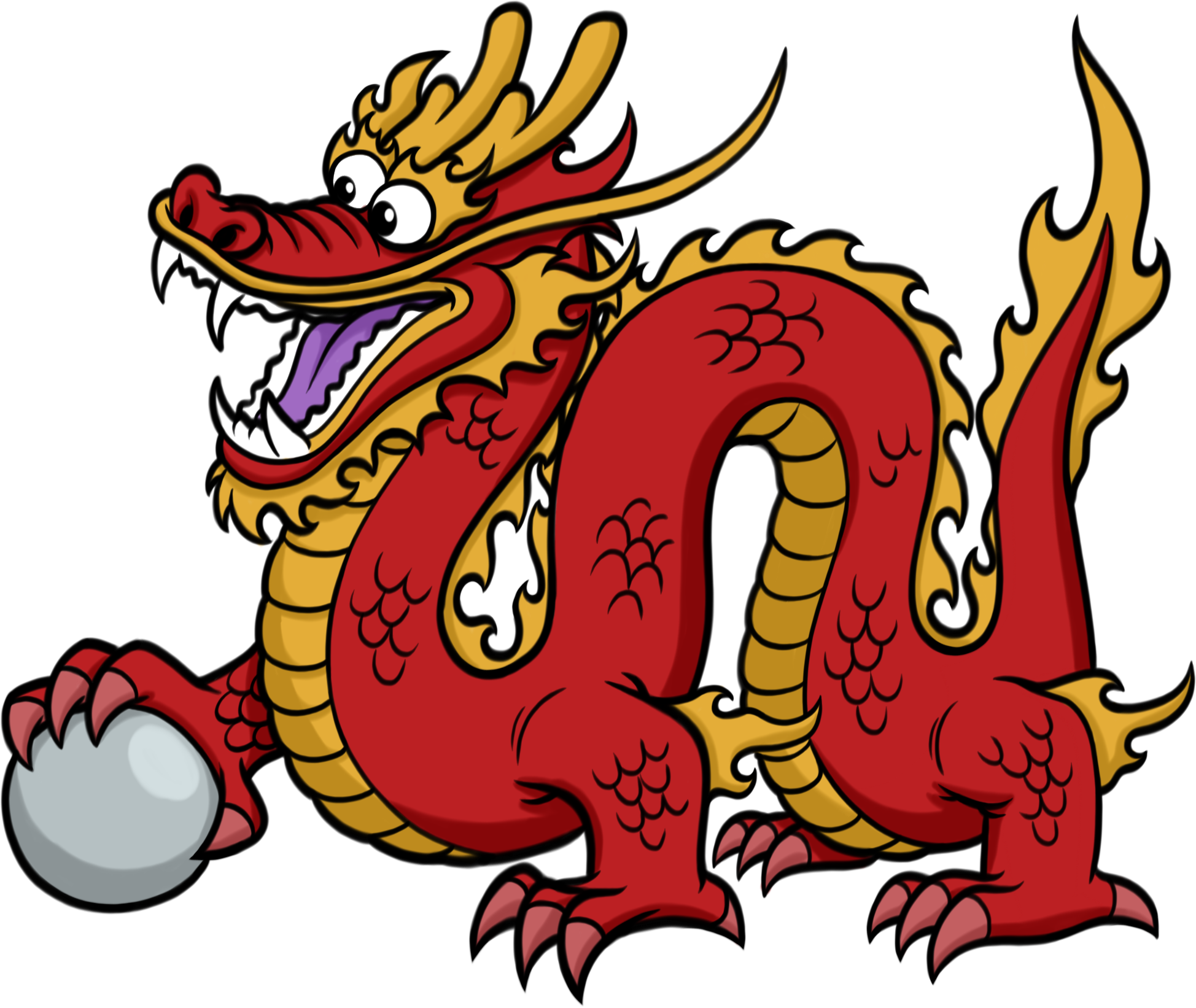 Dragon - Clip Art (1948x1642)