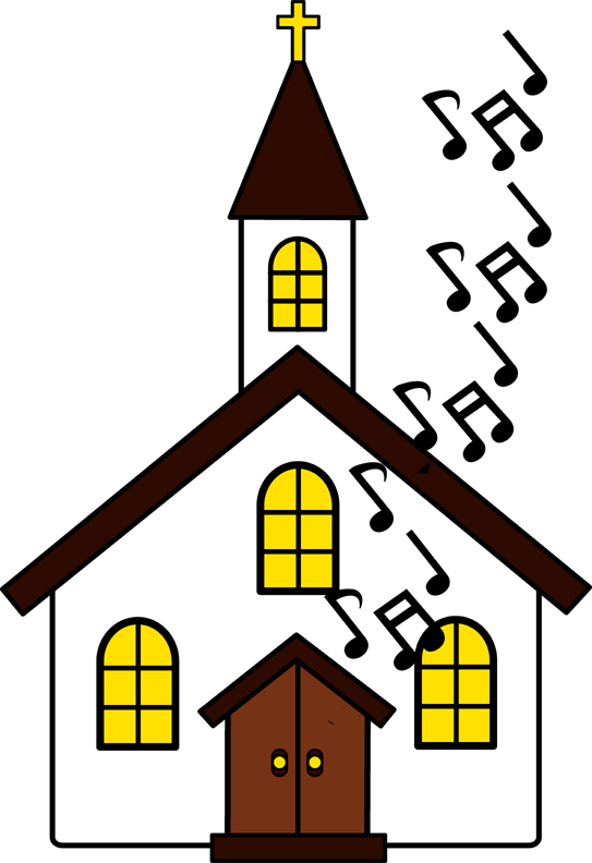 Church Music Clipart - Churchclip Art (543x792)