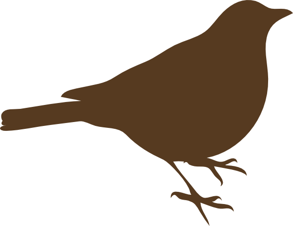 Bird Is The Word Sticker (600x463)