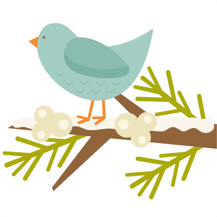 Cute Winter Bird Clipart Clip Art Library - Cute Winter Bird Clipart Clip Art Library (433x432)