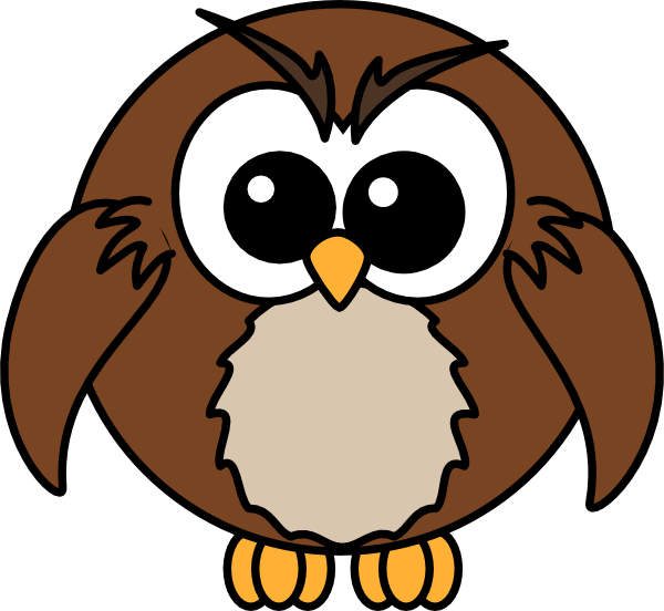 Cartoon Owl Clip Art - Cartoon Owl (600x552)