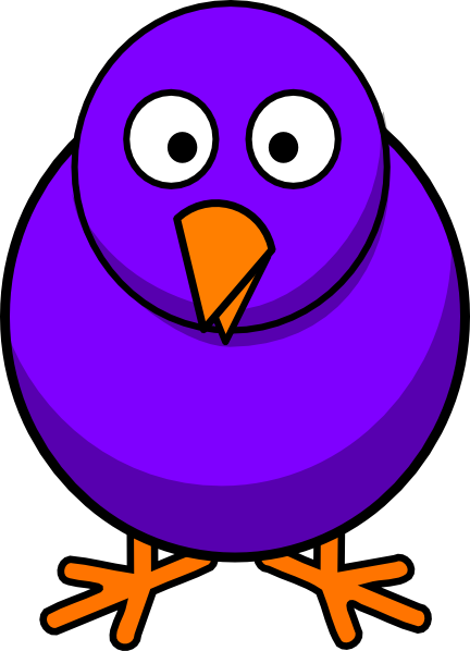 Cartoon Bird Clip Art At Clke - Cartoon Bird Clip Art (432x598)