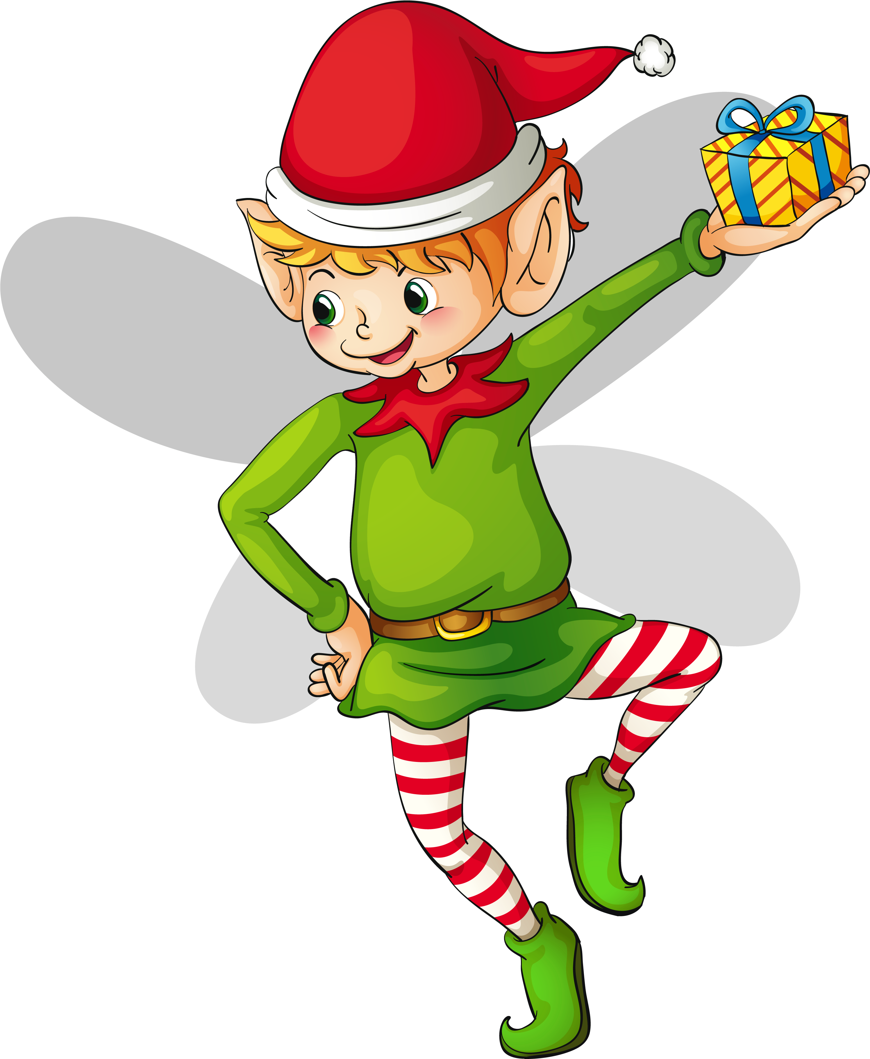 Free Christmas Elf Clip Art Free Rf Christmas Elf - Elf Clipart Png (3354x3993)