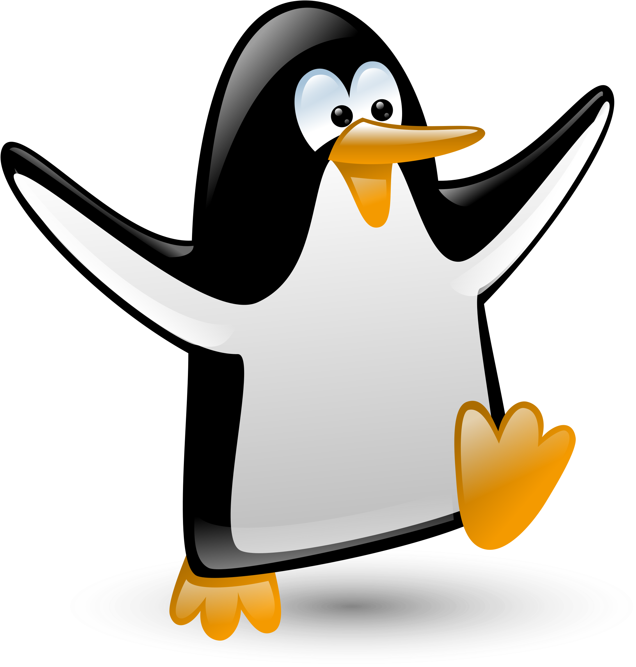 Clip Arts Related To - Penguin Clip Art Gif (2239x2400)