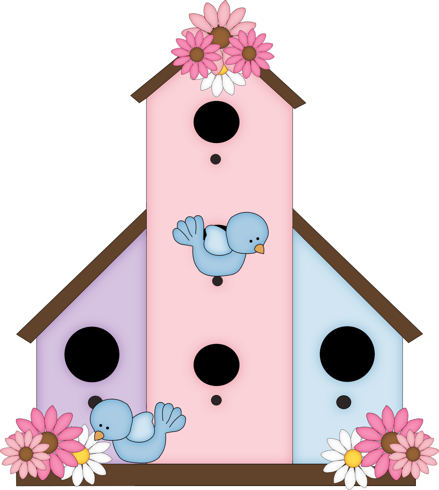 Cute Birdhouse Clipart Bclipart Free Clipart Images - Birdhouse Clipart (1436x1600)