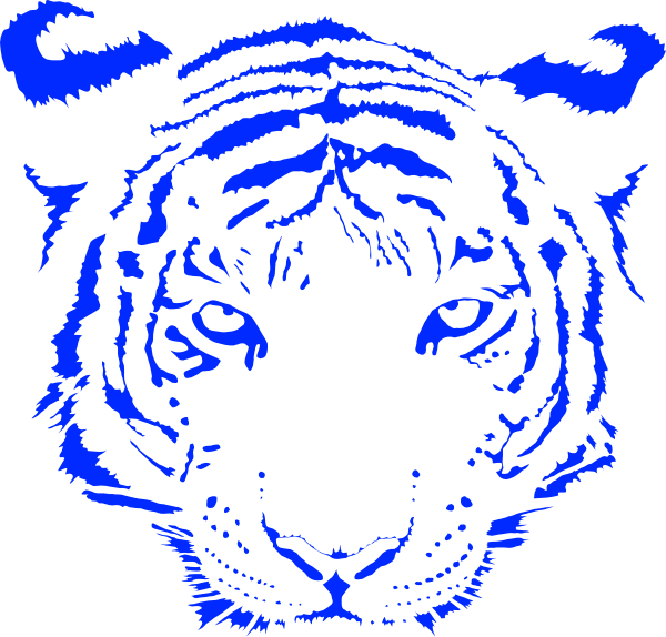 Transparent Tiger Face Png (600x574)