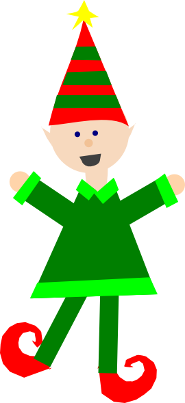 Elf Clipart Free - Elf Clipart Simple (270x589)