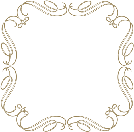 Vintage Scroll Frame Clipart - Melissa And Doug Easel (500x500)