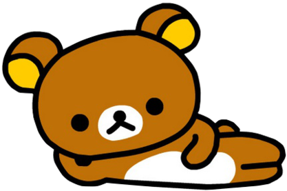 Rilakkuma Png By Sauki Princess On Deviantart Clip - Rilakkuma White Background (600x429)