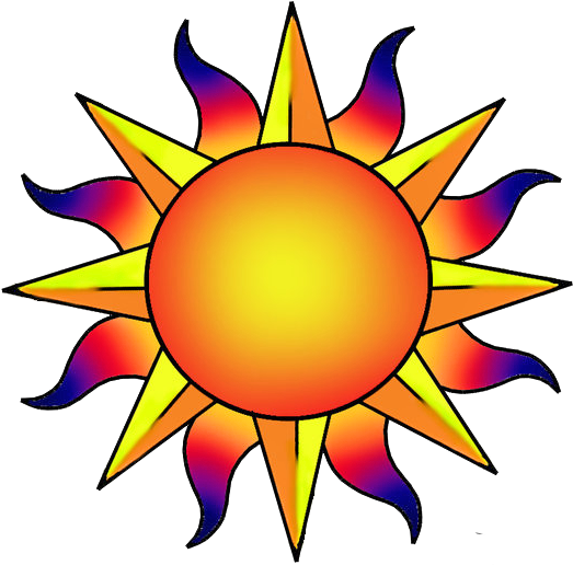 Sun Tattoos Designs- High Quality Photos And Flash - Choir (544x519)