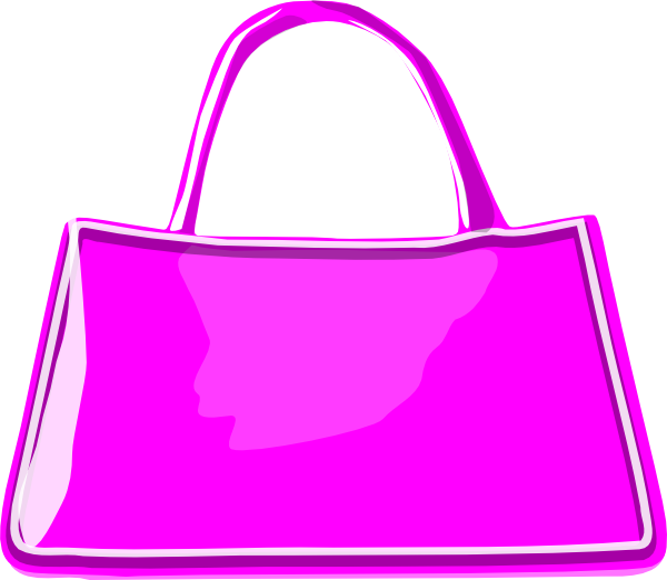 Princess Clipart Handbag - Free Purse Clip Art (600x522)
