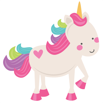 Unicorn Svg Scrapbook Cut File Cute Clipart Files For - Cute Unicorn Png (432x432)