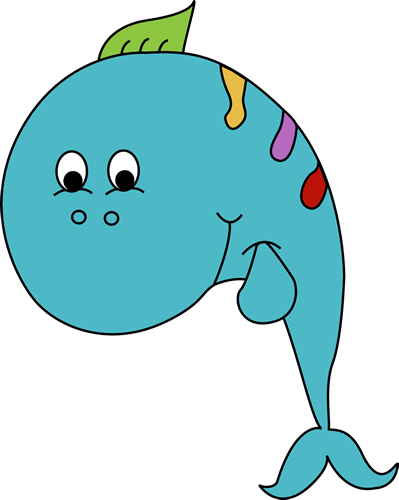 Colorful Fish - Cute Fish Clip Art Free (399x500)