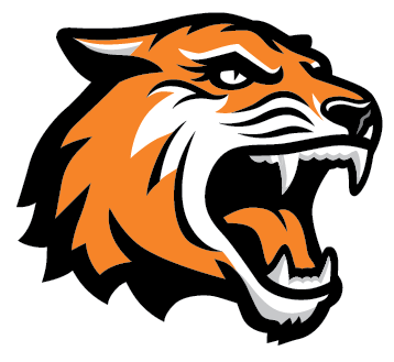 Tiger Face Clipart Png Images Free - Rochester Institute Of Technology Mascot (379x328)