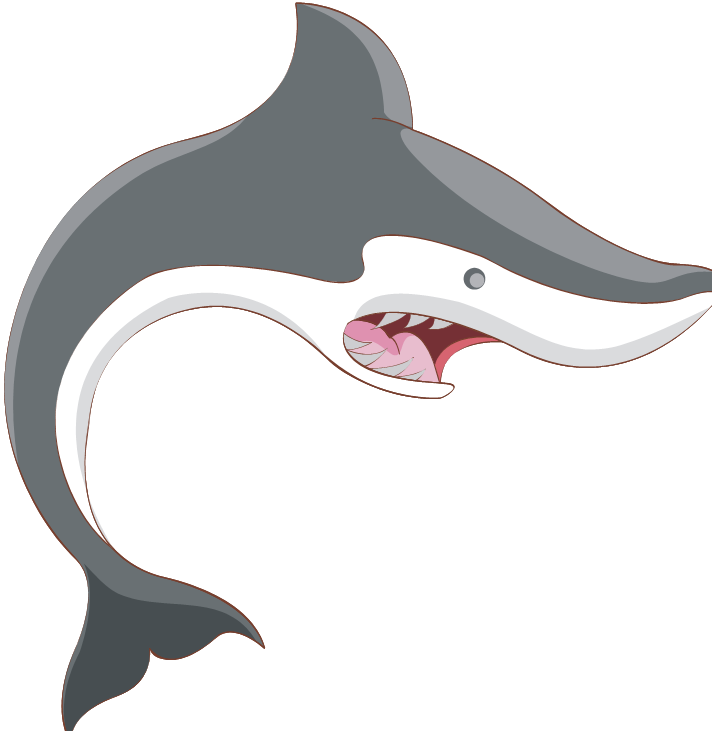 Tiger Shark Clip Art Images Pictures - Shark Clip Art (712x731)
