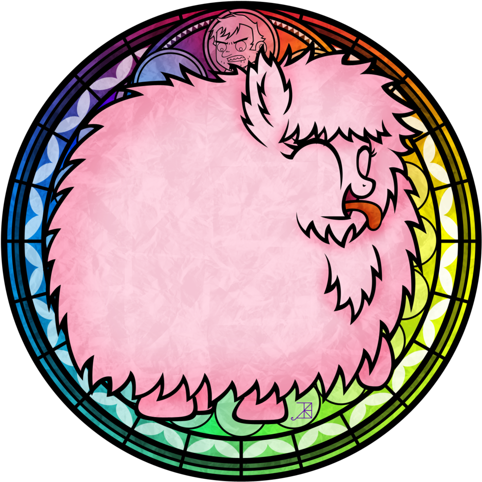 Pink - Unicorn - Clipart - Cute Pink Fluffy Unicorn Dancing On Rainbows (1500x1500)