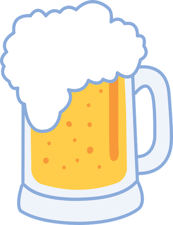 Oktoberfest Beer Stein Png (554x720)