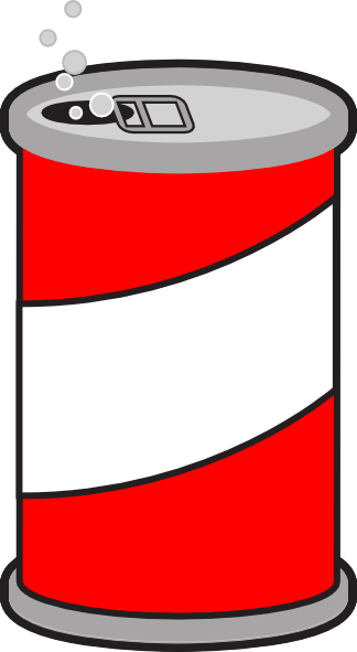 Soda Clip Art - Soda Can Clip Art (324x591)