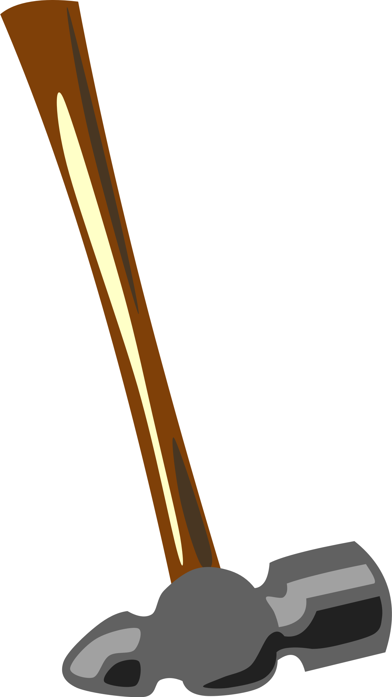 Blacksmith And Tools Clip Art - Blacksmith Hammer Clipart (1350x2400)