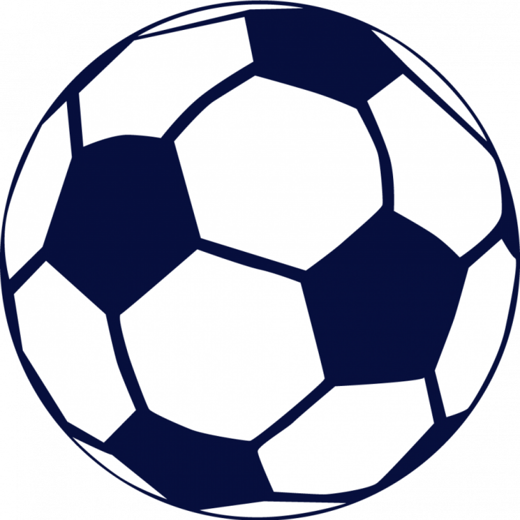 Soccer Ball Clip Art Free Soccer Ball Clip Art Sports - Navy Blue Soccer Ball (1024x1024)