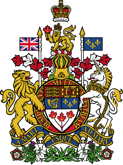 Canada Coat Of Arms (500x671)