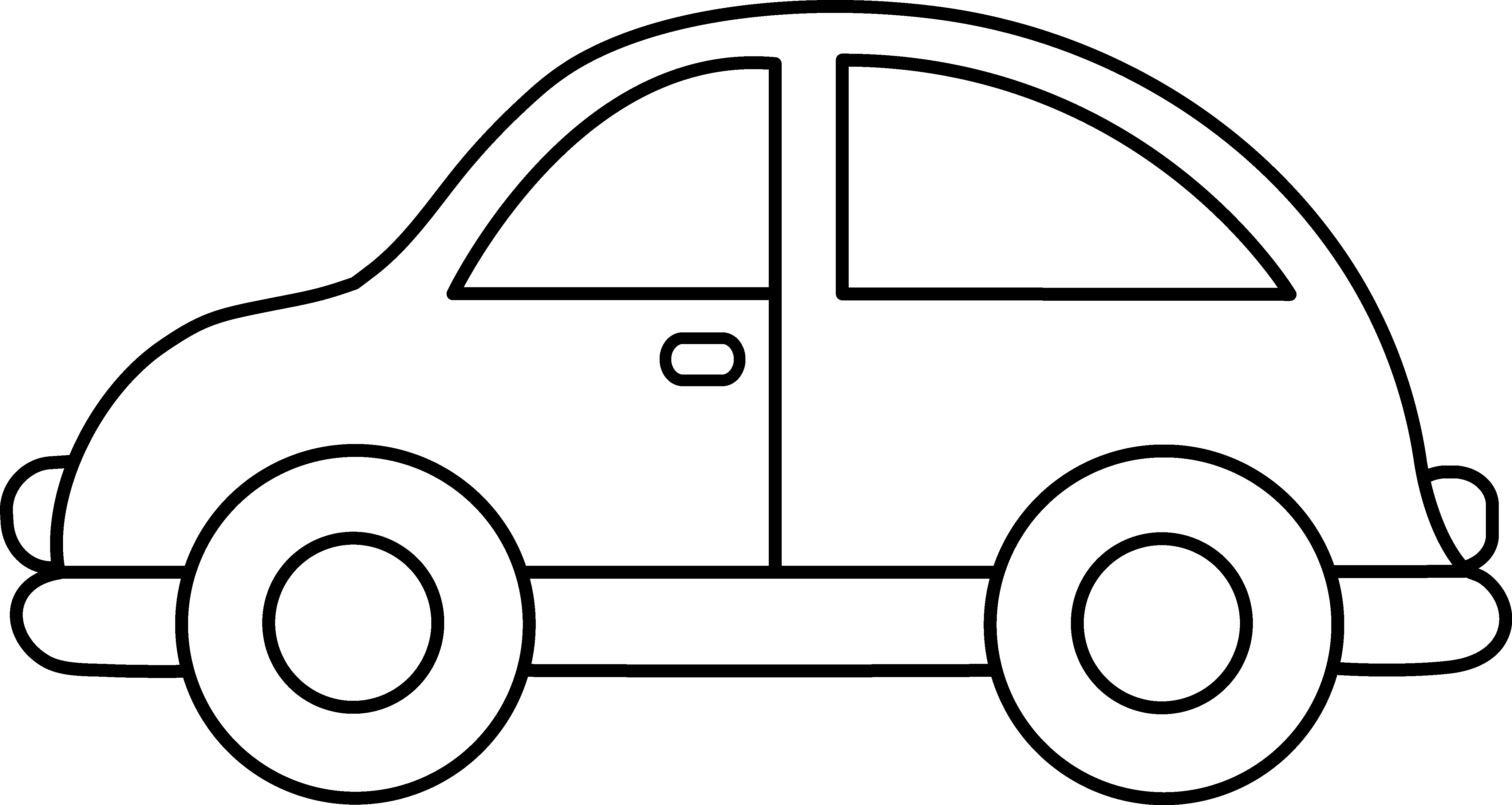 Toy Car Clip Art Black And White Templats 1 Pinterest - Toy Car To Color (4919x2618)