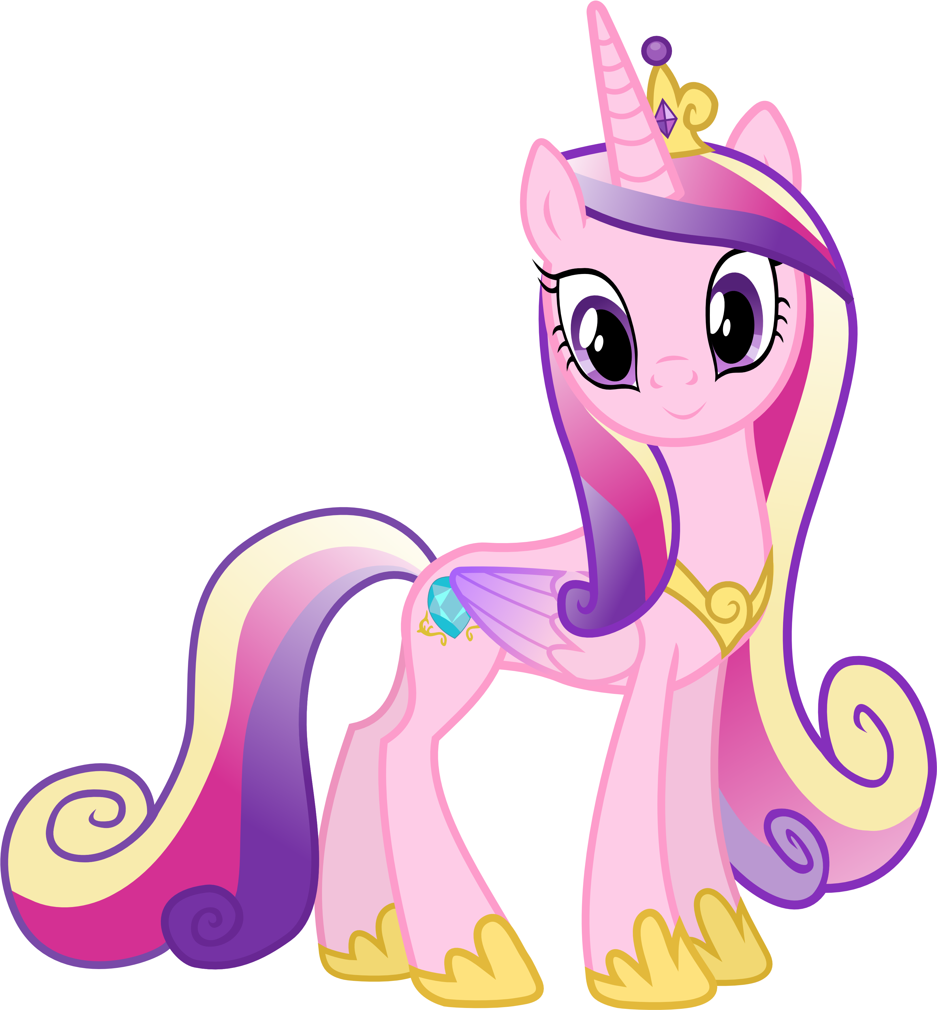 My Little Pony Unicorn Clipart - Mlp Cadence And Shining Armor (3600x3600)